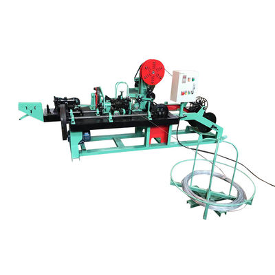 qualità  High End Customized Automatic Double Stranded Twisted Barbed Wire Mesh Making Machine From Building Material Shops fabbrica